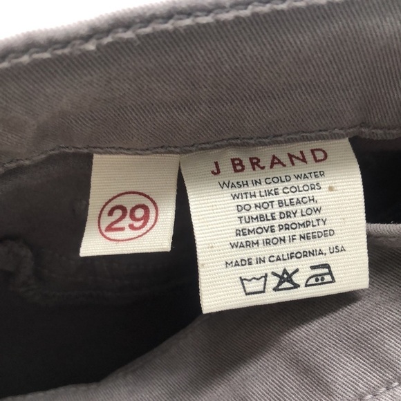 J Brand Skinny Leg Jeans In Cafe Brown Size 29 - Picture 8 of 13